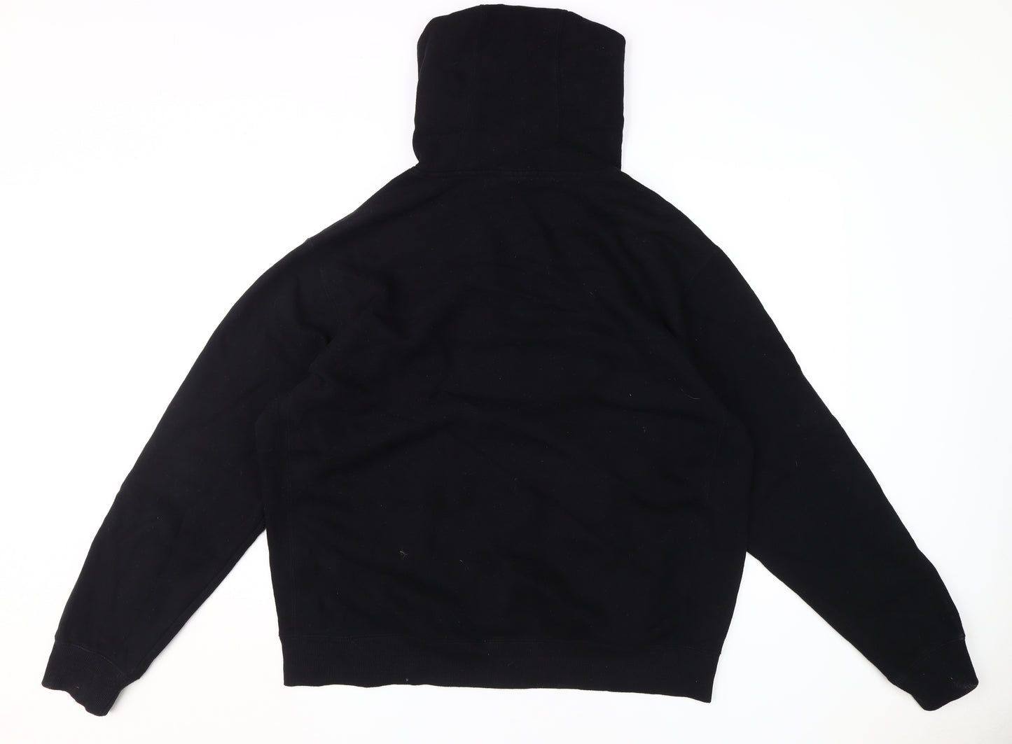 Fila Men's Black XL Pullover Hoodie with Logo