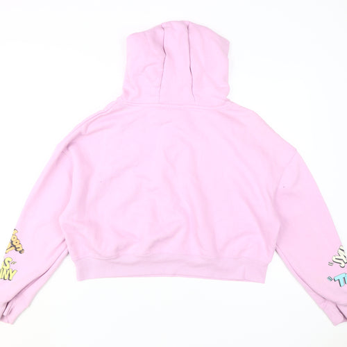 Looney Tunes Women’s Pink Hoodie - Medium - Fun Print