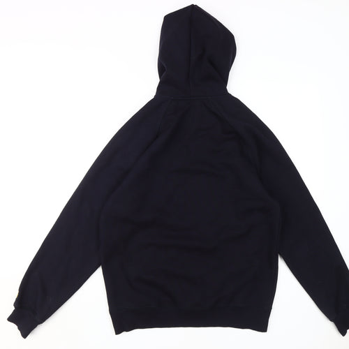 Carhartt Men's Black Pullover Hoodie - M, Logo Accent