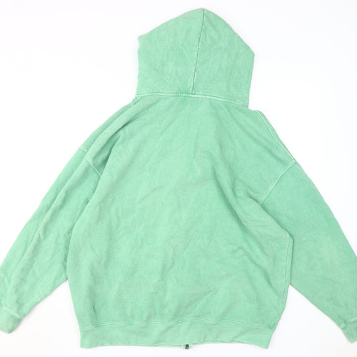 Pull & Bear Teens Green Full Zip Hoodie S