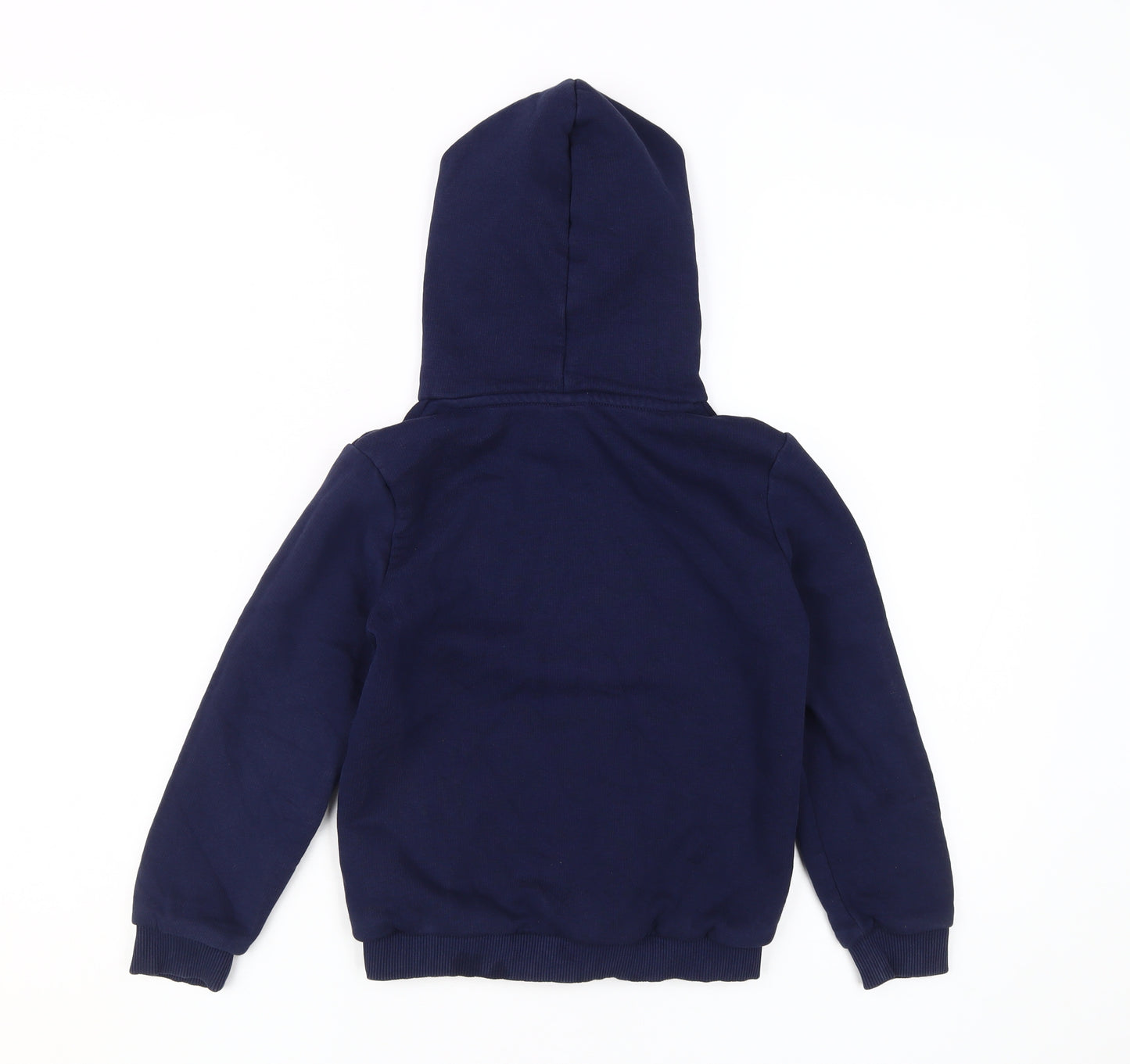 Puma Boys Blue Manchester City Logo Hoodie 7-8Y Pullover