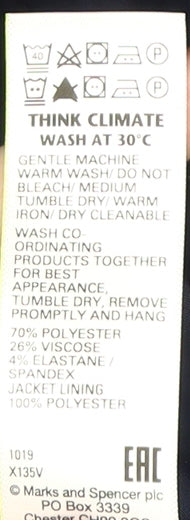 Marks and Spencer Men's Blue Blazer Jacket 40S