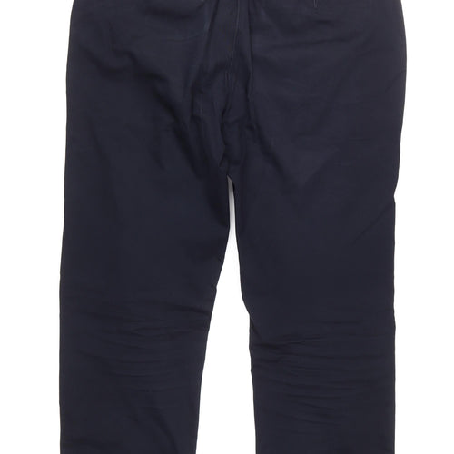 Marks and Spencer Men's Blue Chino Trousers 38