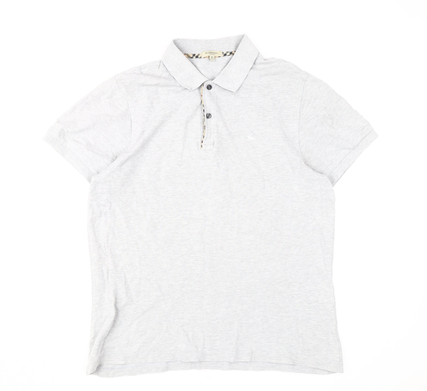 Burberry Men's Grey XL Polo Shirt