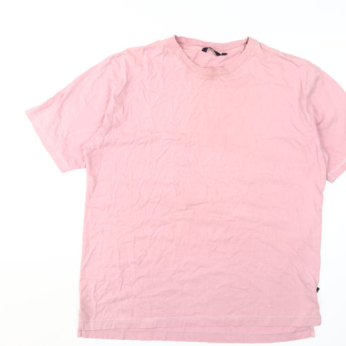 Boden Men's Pink L Crew Neck T-Shirt
