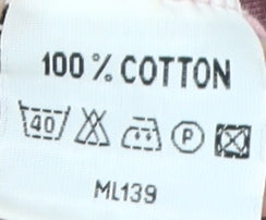 Boden Men's Pink L Crew Neck T-Shirt