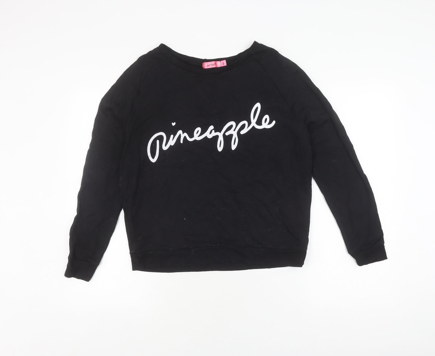 Pineapple Women's Black S Logo Pullover Sweatshirt