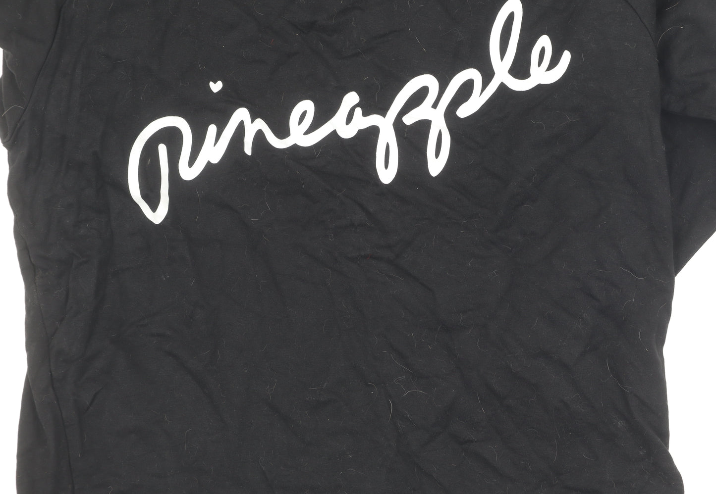 Pineapple Women's Black S Logo Pullover Sweatshirt