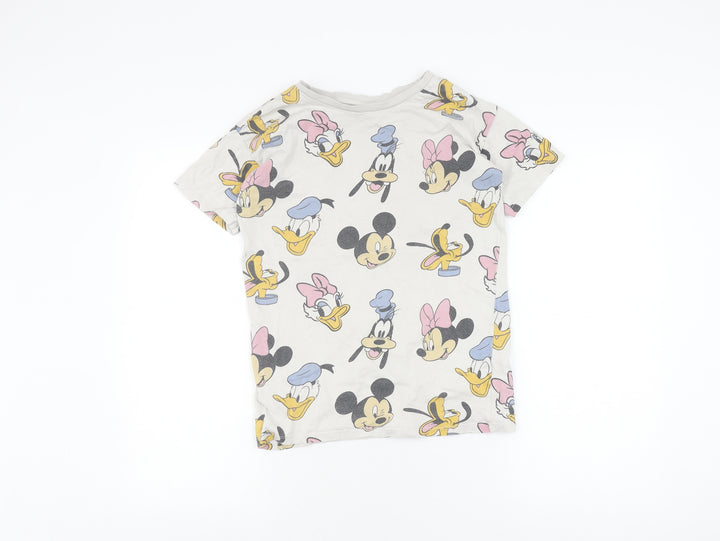 Disney Girls Multicoloured T-Shirt, Size 7-8 Years