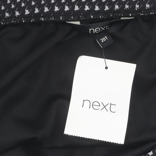 Next Women's Black Tall A-Line Skirt Size 20 Plus