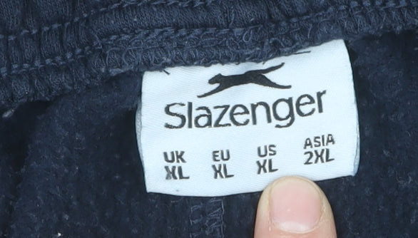 Slazenger Men's Blue XL Sweatpants for Gym