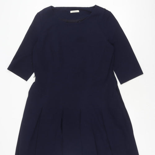 Kaliko Women's Blue Fit & Flare Dress Size 20