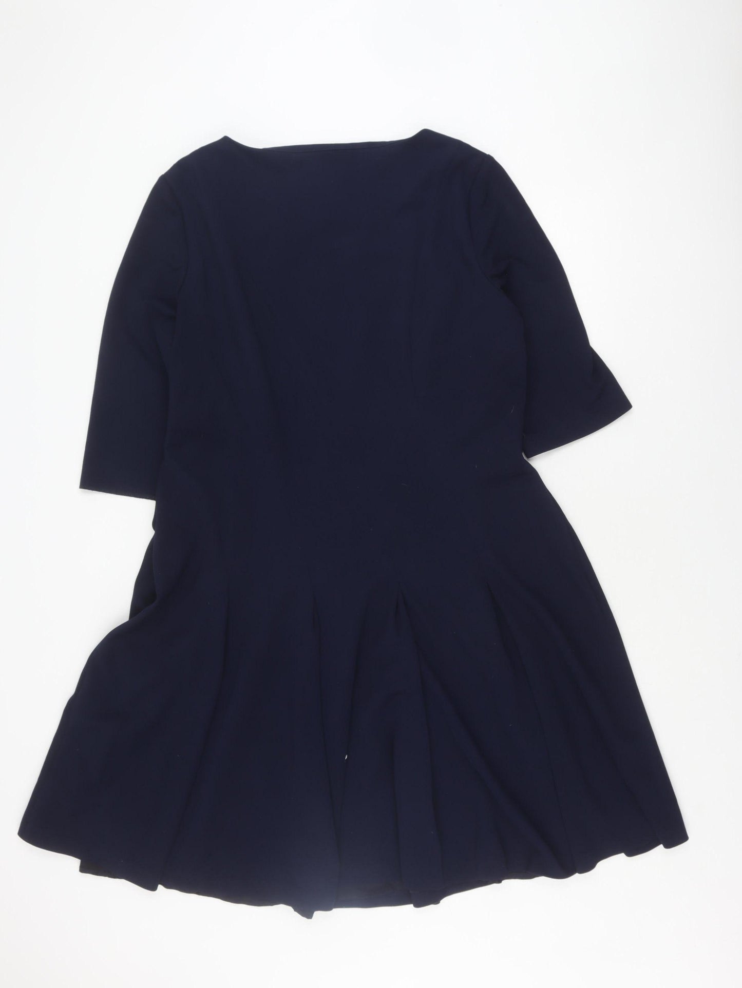 Kaliko Women's Blue Fit & Flare Dress Size 20