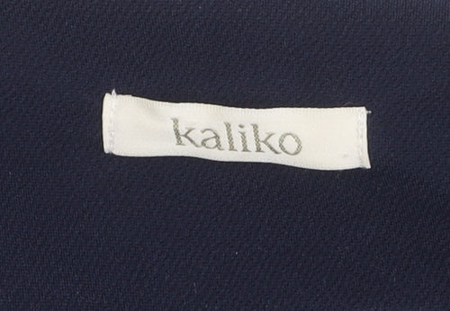 Kaliko Women's Blue Fit & Flare Dress Size 20