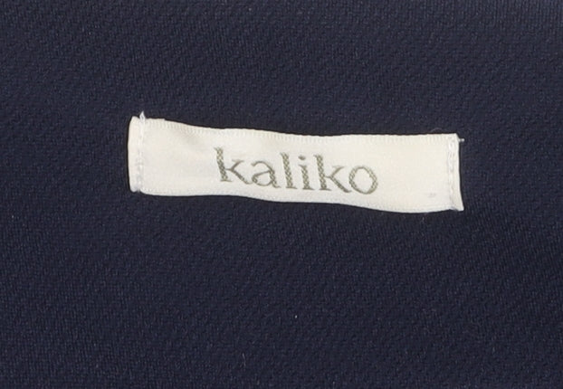 Kaliko Women's Blue Fit & Flare Dress Size 20