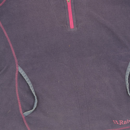 Rab Women's Purple Hoodie UK Size 10, Rab, Hooded, Long Sleeve