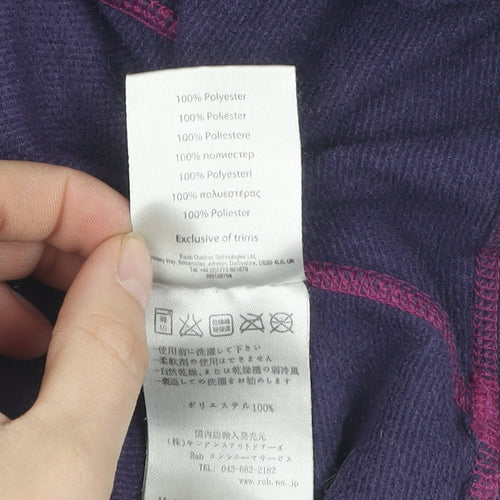 Rab Women's Purple Hoodie UK Size 10, Rab, Hooded, Long Sleeve