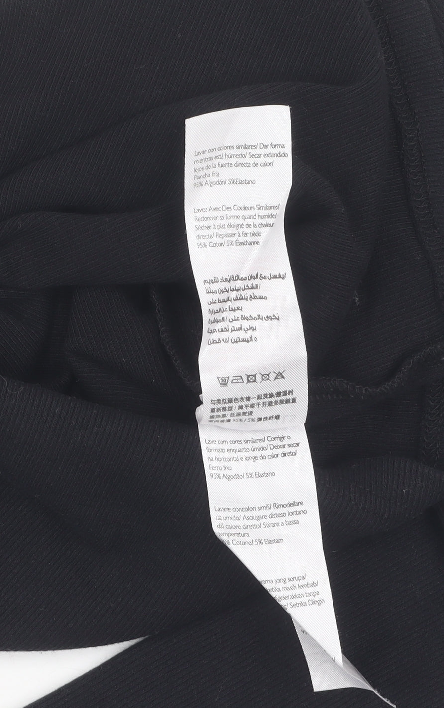 Jack Wills Women's Black Cropped Long Sleeve T-Shirt Size 12