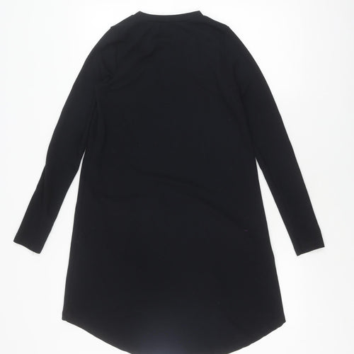 Zara Women's Black Shirt Dress S - Casual Style