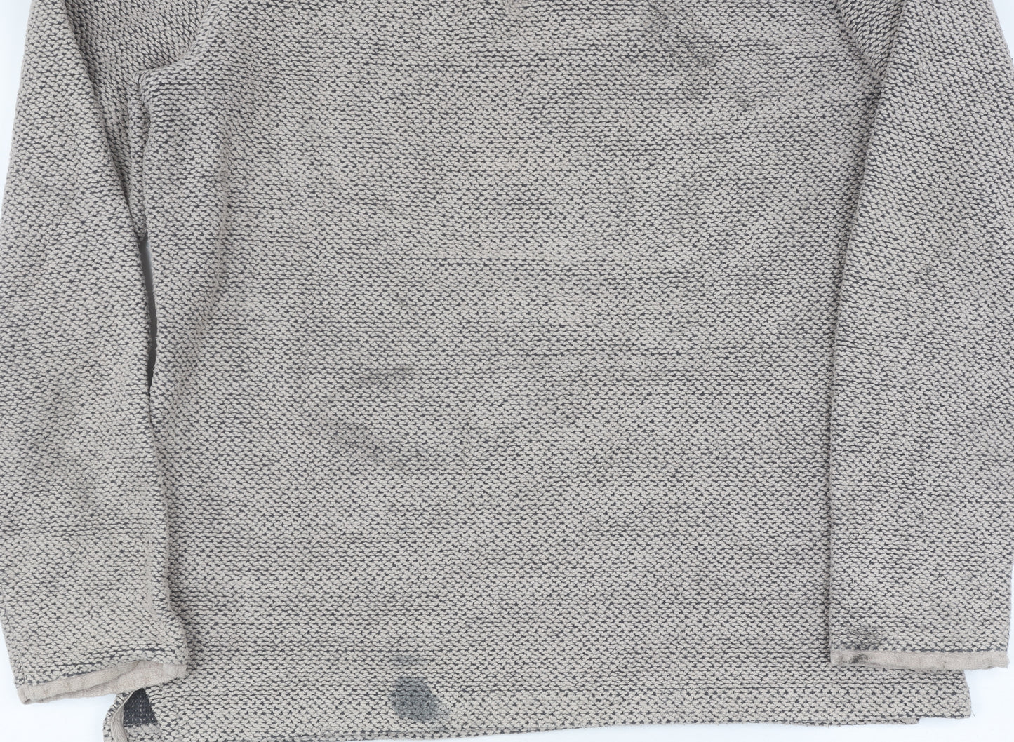 Weird Fish Men's Beige Pullover Jumper L