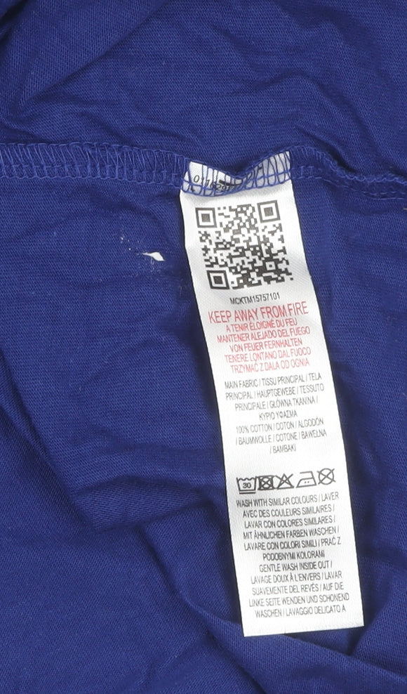 McKenzie Men's Blue Graphic T-Shirt, Size L