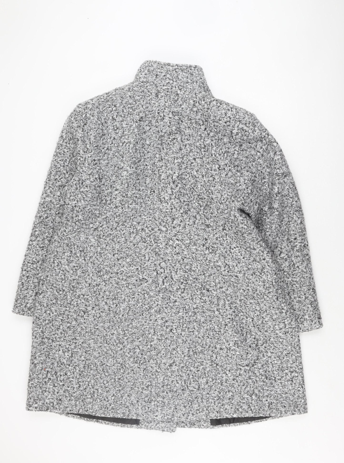 Bonmarché Women's Grey Long Sleeve Coat Size 22