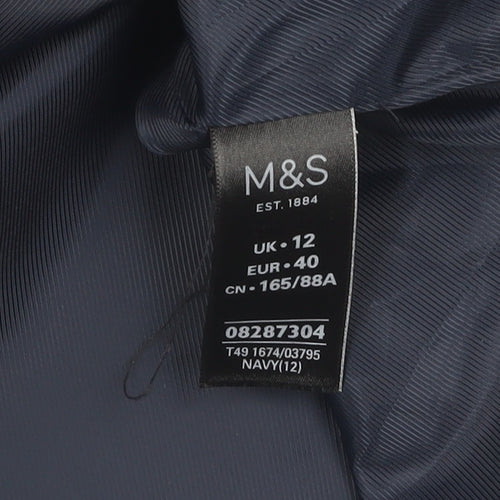 Marks and Spencer Navy Blazer for Women - UK 12