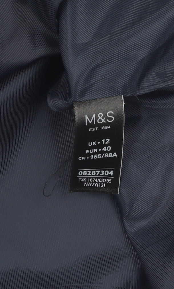 Marks and Spencer Navy Blazer for Women - UK 12