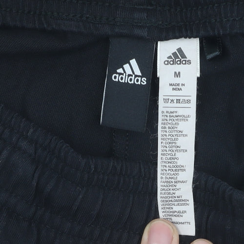 Adidas Men's Black M Jogger Trousers, Sportswear