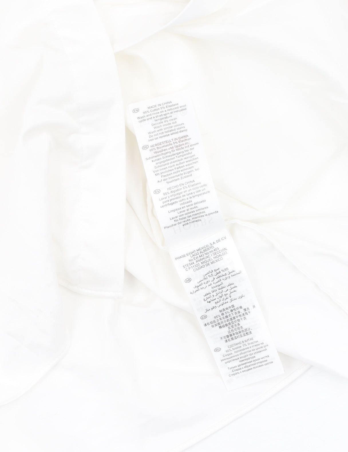 Hobbs Women's White Button-Up Shirt Size 8