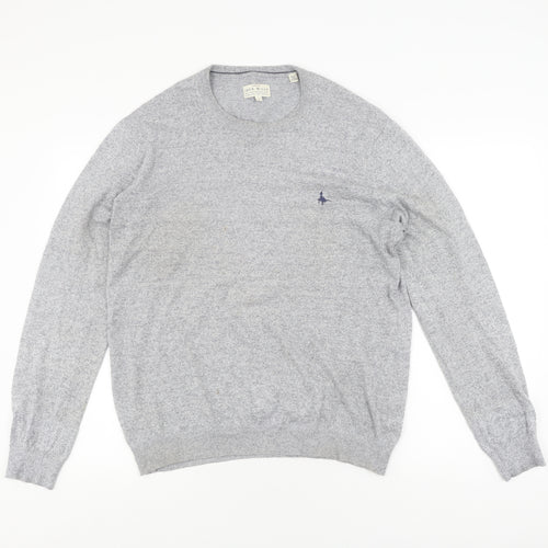 Jack Wills Grey Knit Pullover Sweatshirt M Unisex
