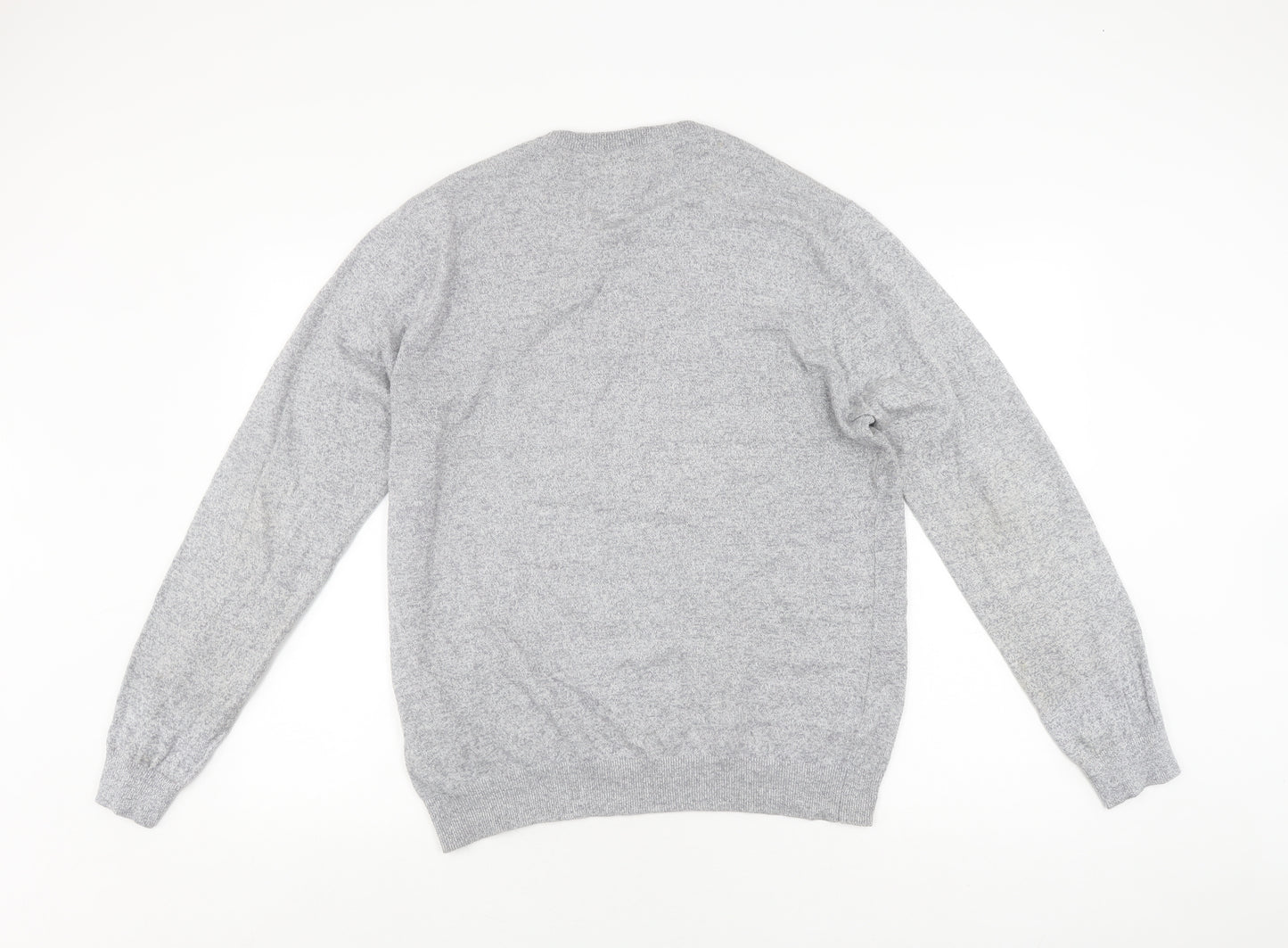 Jack Wills Grey Knit Pullover Sweatshirt M Unisex