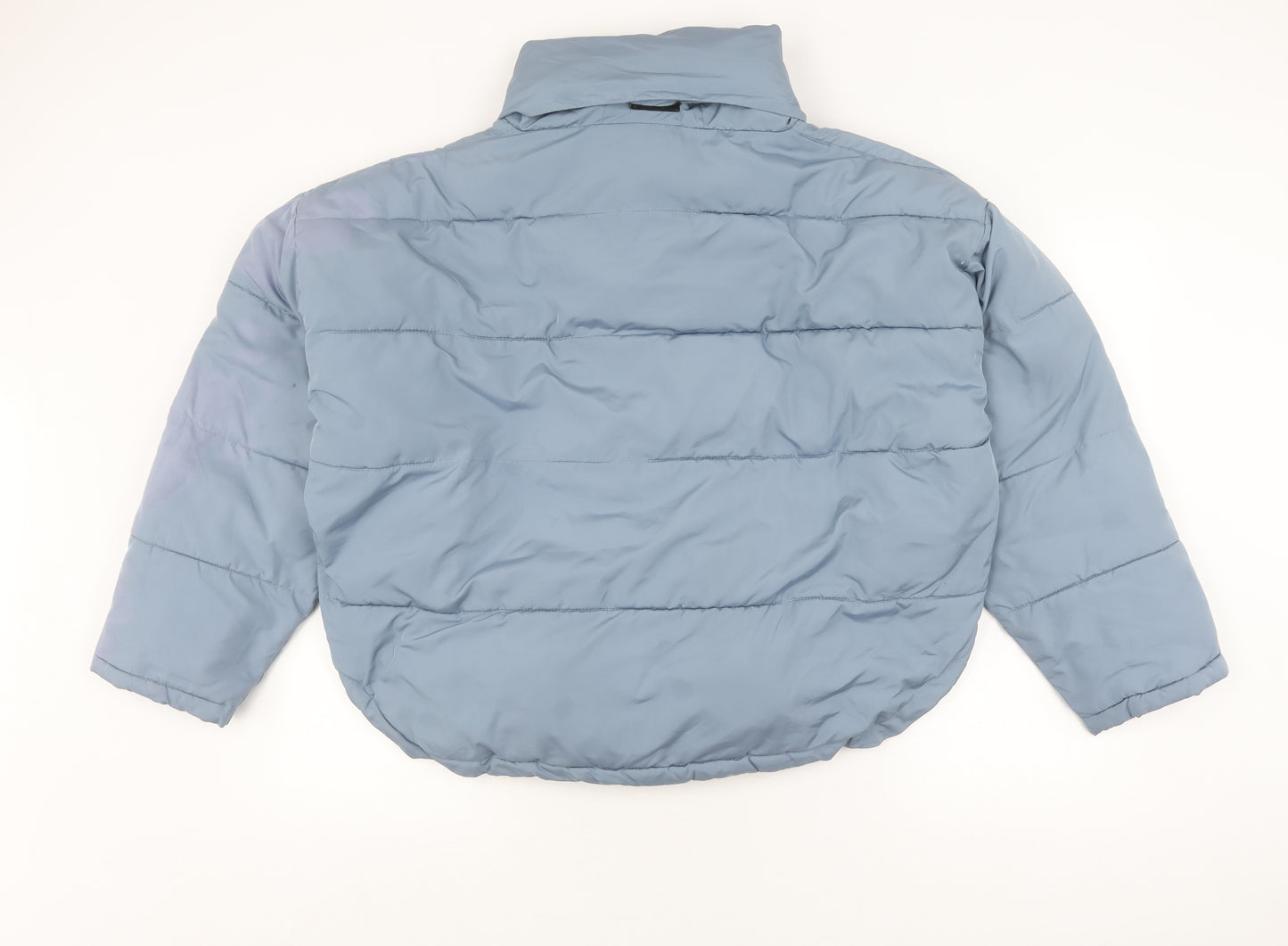 Urban Outfitters Women's Blue Puffer Jacket M