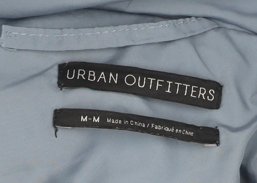 Urban Outfitters Women's Blue Puffer Jacket M