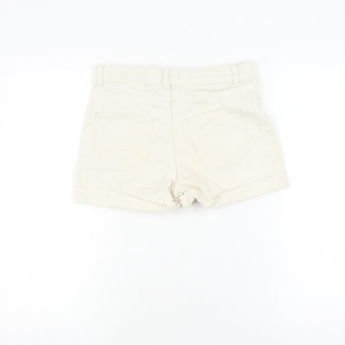 H&M Girls' Beige Shorts, Size 12-13, Casual Summer Wear