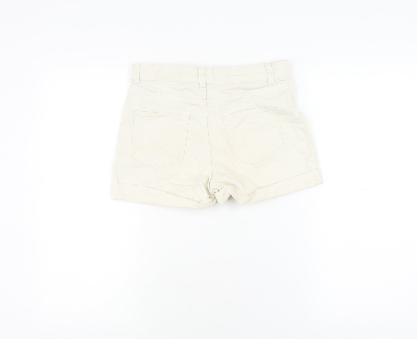 H&M Girls' Beige Shorts, Size 12-13, Casual Summer Wear