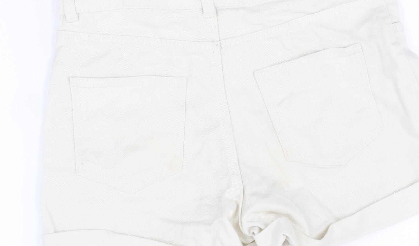 H&M Girls' Beige Shorts, Size 12-13, Casual Summer Wear