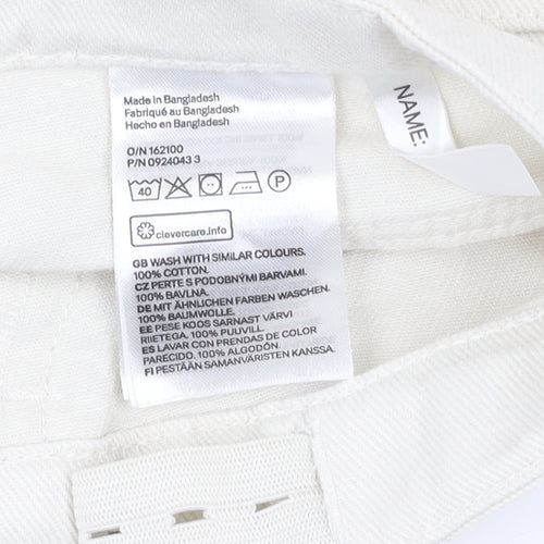 H&M Girls' Beige Shorts, Size 12-13, Casual Summer Wear