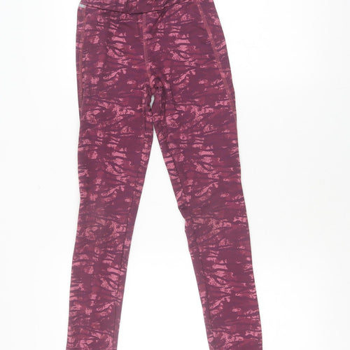 Regatta Teens Purple Tie Dye Leggings 11-12 Gym Jogging