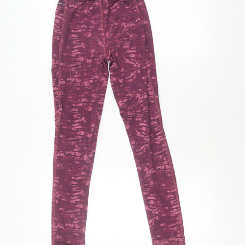 Regatta Teens Purple Tie Dye Leggings 11-12 Gym Jogging