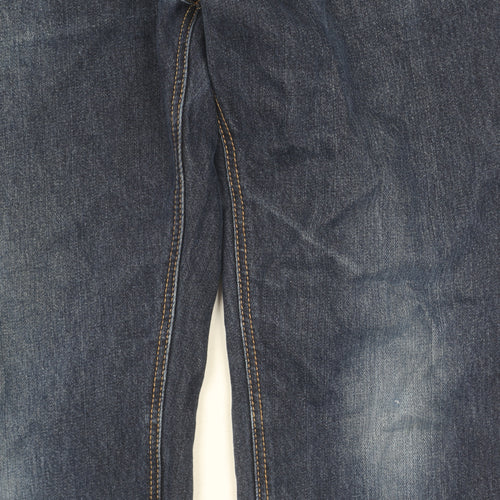 Next Women's Blue Slim Straight Jeans Size 16