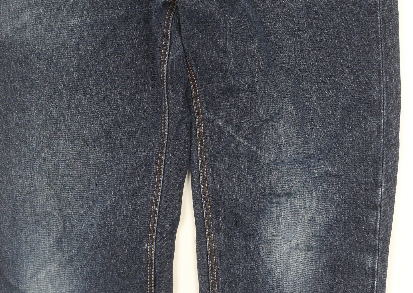 Next Women's Blue Slim Straight Jeans Size 16