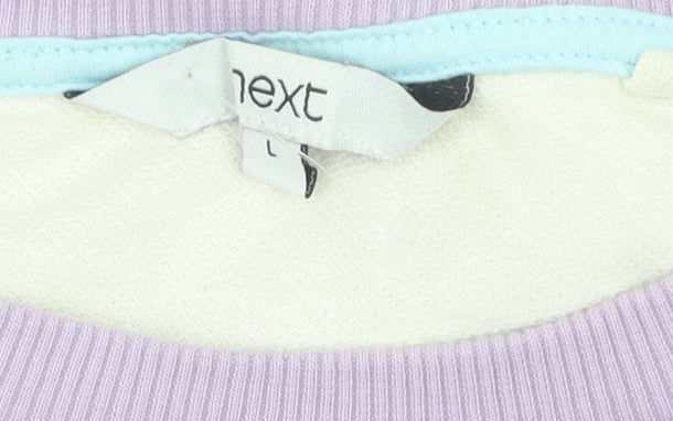 Next Women's Multicoloured Pullover Sweatshirt Size 14