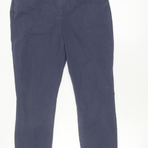 GAP Women's Blue Ankle Skinny Trousers Size 10