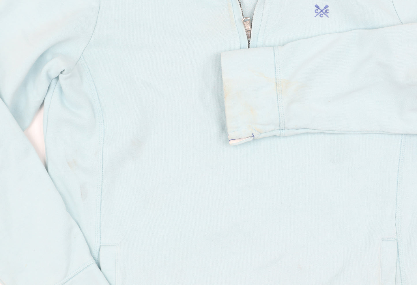 Crew Clothing Co. Women's Blue Pullover Hoodie Size 12