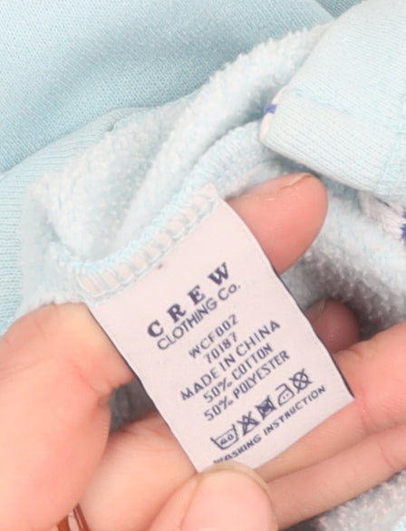 Crew Clothing Co. Women's Blue Pullover Hoodie Size 12