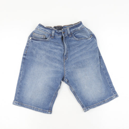 Next Girls Blue Denim Bermuda Shorts 12 Years Regular Fit