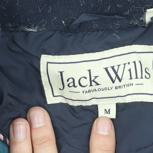 Jack Wills Unisex Blue Puffer Jacket M, Winter Ready