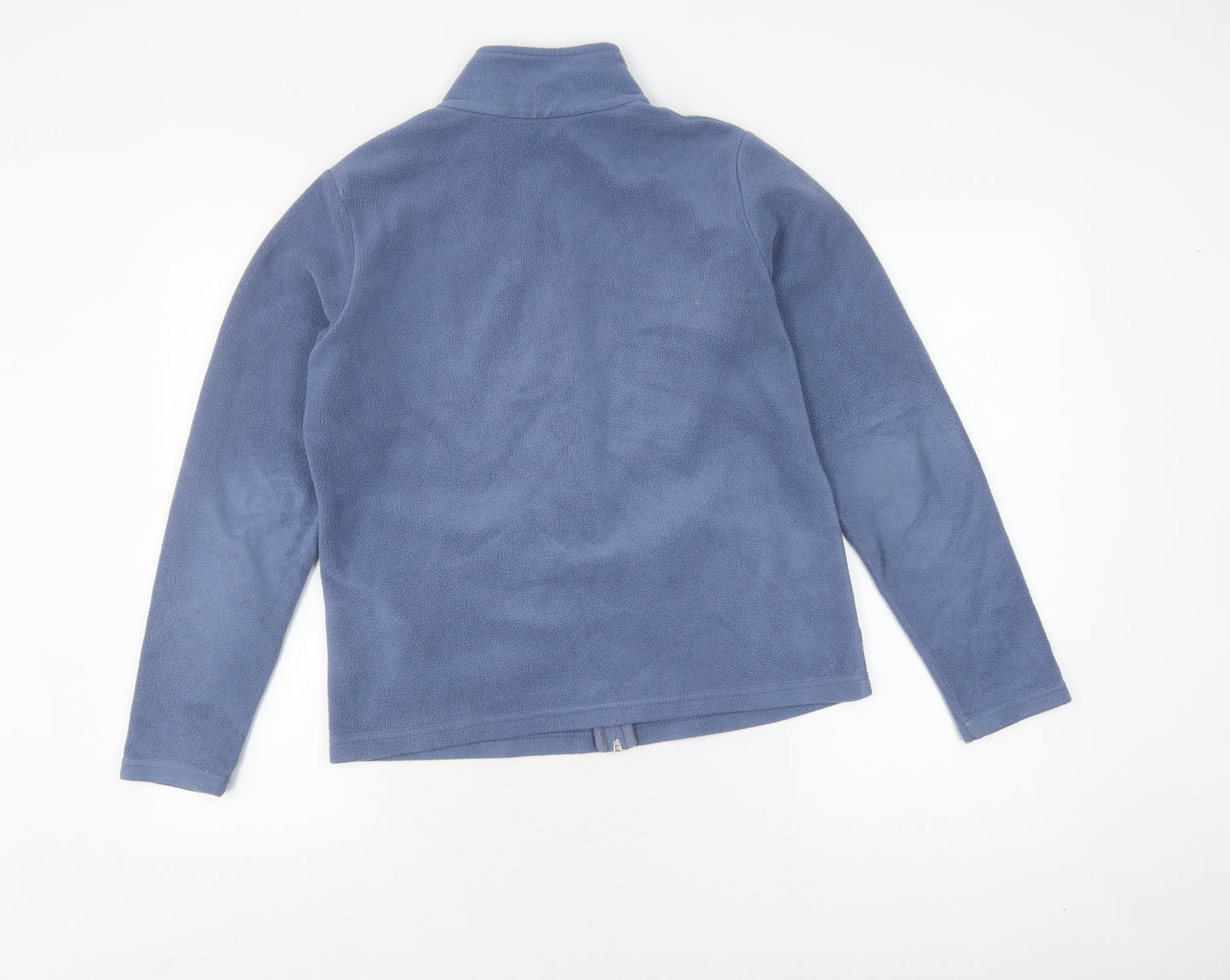 Marks and Spencer Women's Blue Fleece Jacket Size 14
