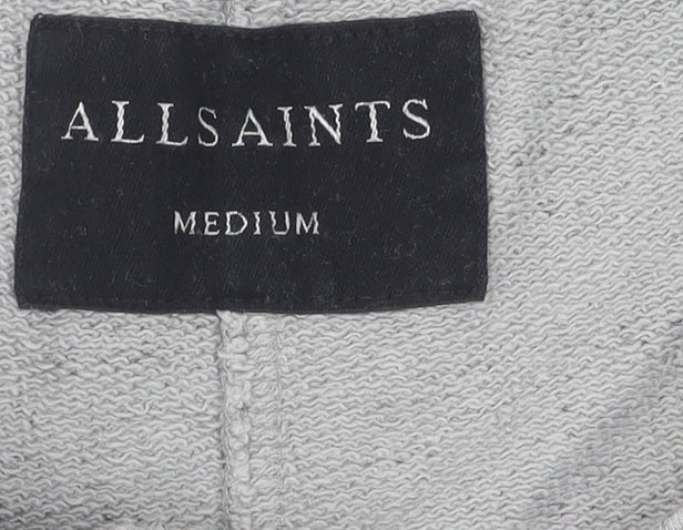 AllSaints Men's Grey Medium Sweat Shorts